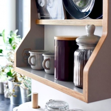 Shelfie shelf gray   -   nuki